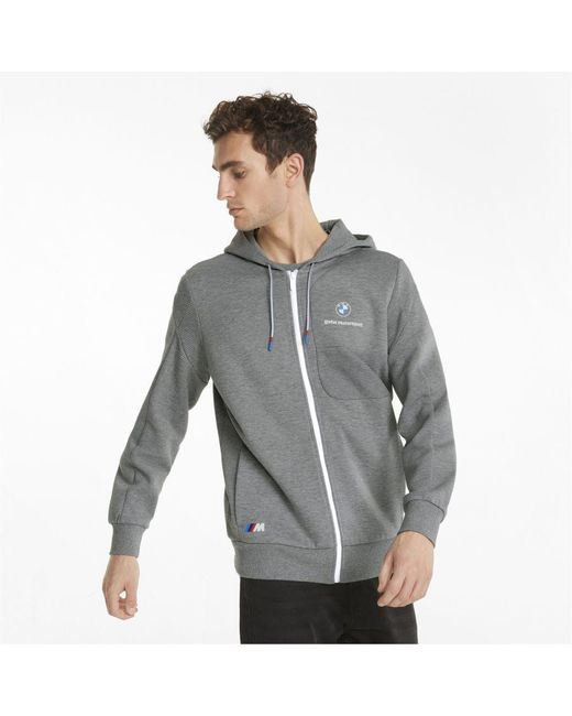Puma men's bmw shop motorsport hooded sweat jacket