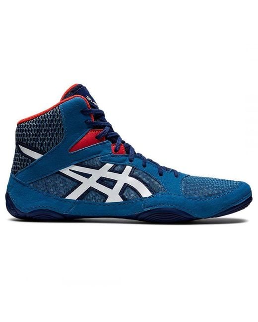 Asics Blue Snapdown 3 Wrestling Trainers for men
