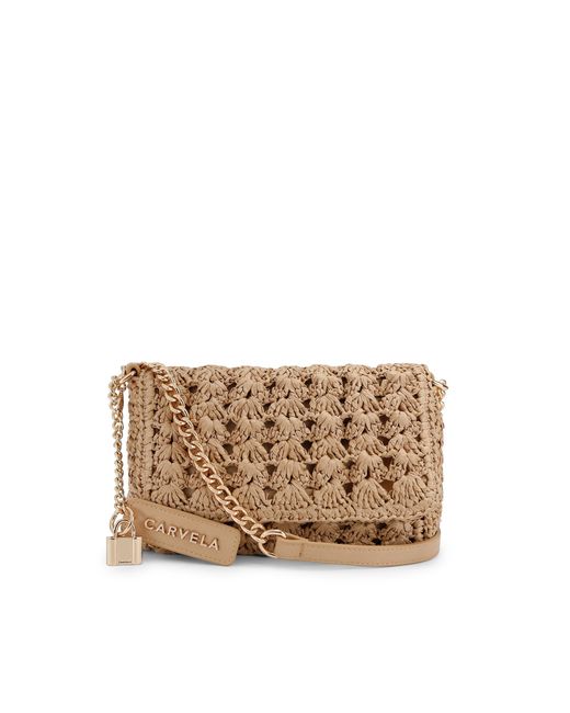 Carvela Kurt Geiger Metallic Valeria Crossbody Bag