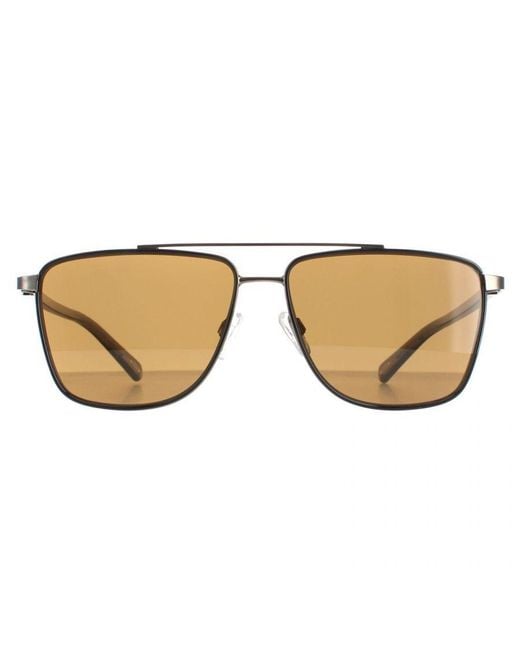 Ted Baker Brown Square Dark Tb1577 Folke Metal for men