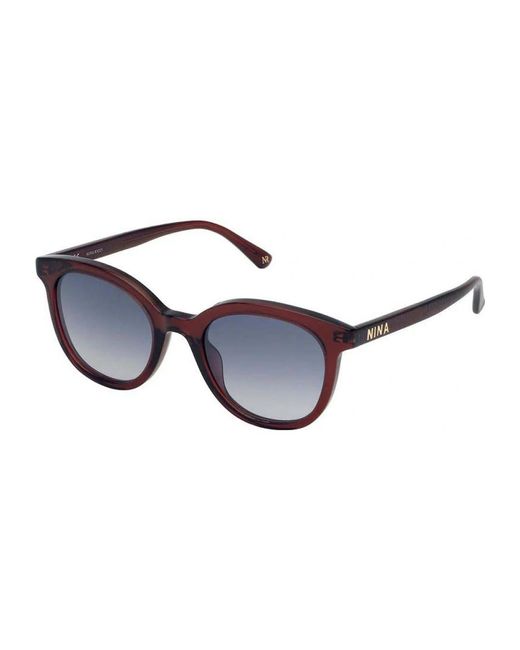 Nina Ricci Blue Snr264-500Afd Snr264 50 500Afd Sunglasses