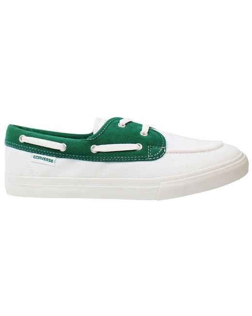 Converse Green Sea Star Ox Boat Shoes Textile for men