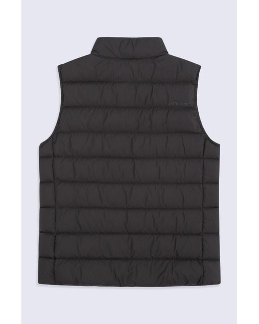 Mountain Warehouse Black Lightweight Down Gilet Water Resistant Sleeveless Body Warmer Jacket