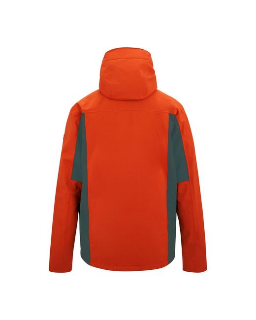Regatta Orange Birchdale Ii Waterproof Jacket (Rusty/Dark Storm) for men