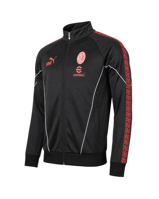 PUMA Black Ac Milan 25/26 King Anthem Track Jacket for men