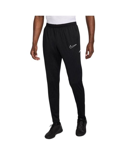 Nike Black Academy 25 Dri-Fit Jogging Bottoms for men
