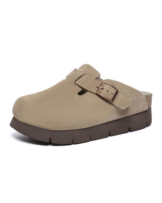 EverAu Australia Brown Ever Au Brooklyn Platform With Sole