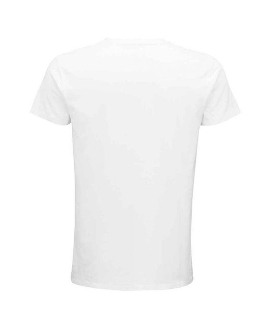 Sol's White Adult Pioneer Organic T-Shirt