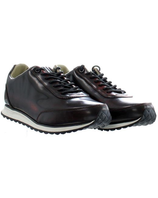 Lacoste Black Helaine Runner 3 Srw Burugndy Trainers