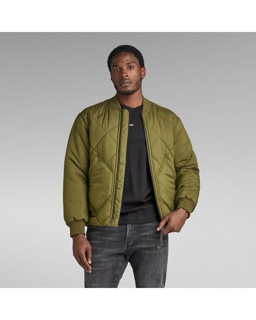 G-Star RAW Green G-tar Diaond Qty Jacket X An for men