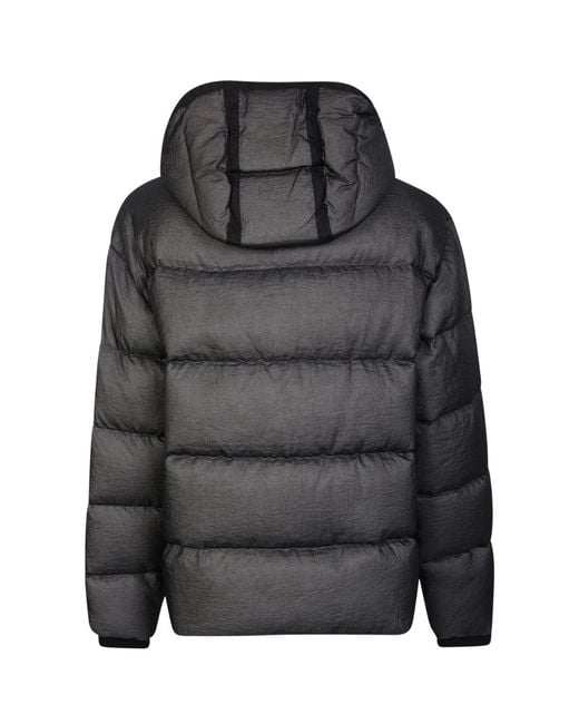 DSquared² Faded Puffer Down Jacket in het Black voor heren