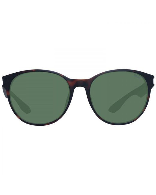 BMW Green Classic Round Sunglasses for men