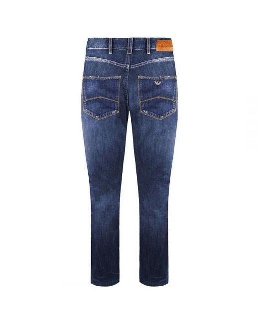 Armani Blue Jeans J06 Slim Fit Denim