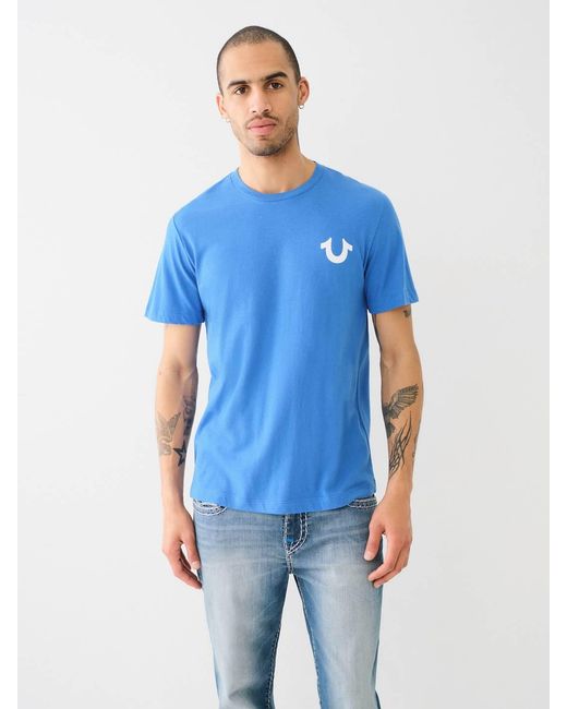 True Religion Blue Tee for men
