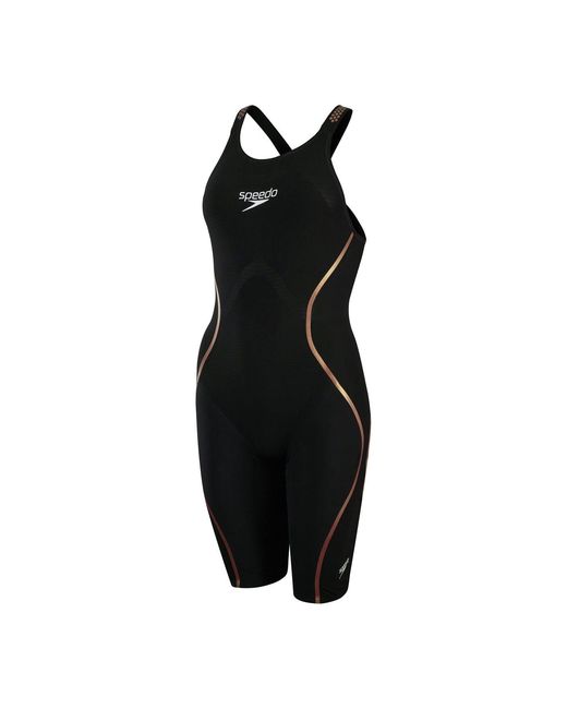 Speedo Black Lzr Intent Compression Fit Swimsuit