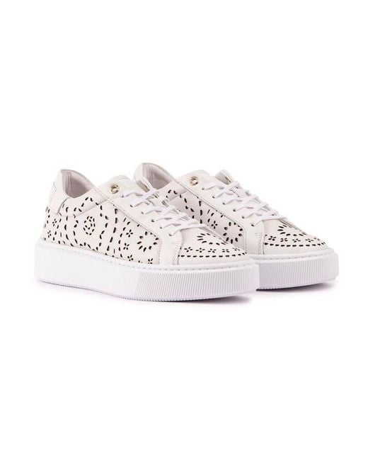 Ted Baker White Cwisp Trainers