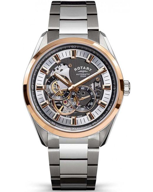 Rotary Gray Rgb10009-74 Seamatic Eclipse Watch for men