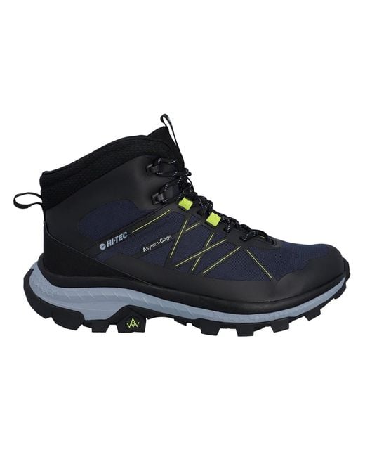 Hi-tec Black Aww Infuse Mid Wp Hiking Boots for men
