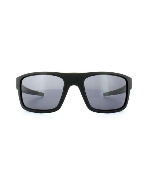 Oakley Gray Sunglasses Drop Point Oo9367-01 Matt for men