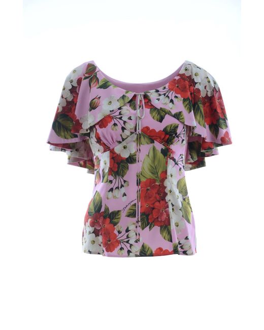 Dolce & Gabbana Pink Blouse