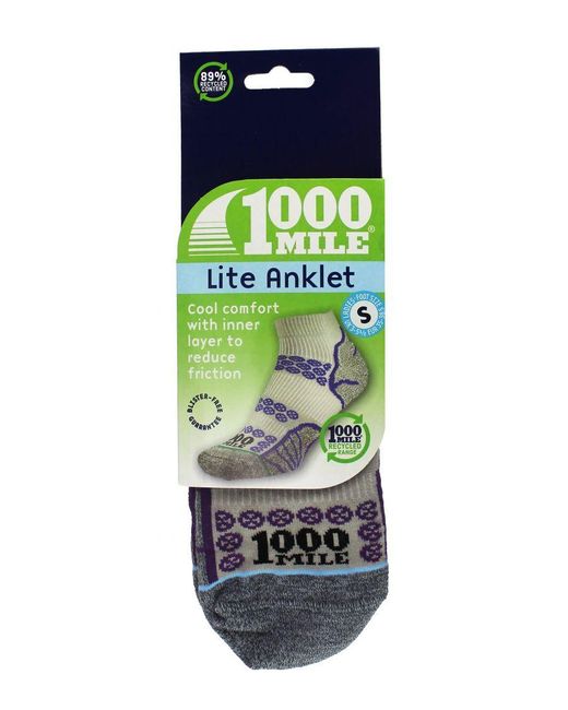 1000 Mile Socks Blue 1000 Mile Socks Womens