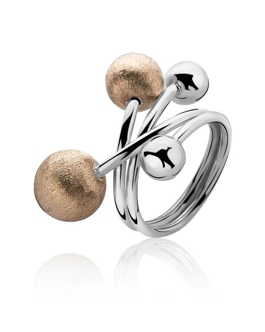 Orphelia Metallic 925 Sterling Ring