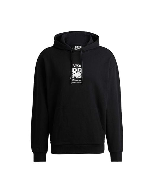 HUGO Pullover Hoodie In Zwart in het Black voor heren