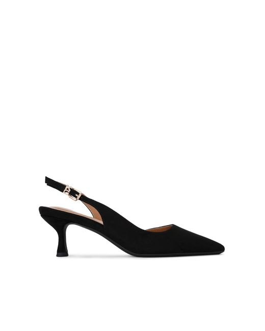 KG by Kurt Geiger Black Suedette Aria Low2 Heels