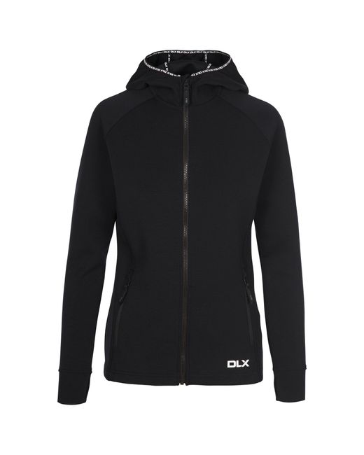 DLX Black Ladies Anais Dlx Hoodie