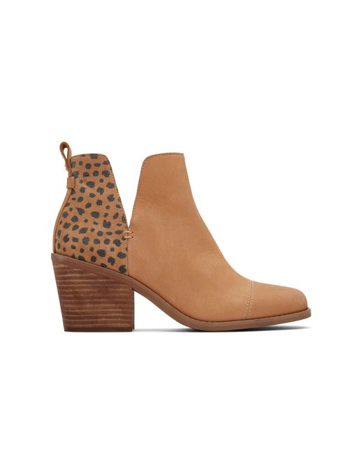 TOMS Brown Everly Cutout Boot