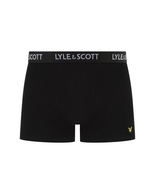 Lyle & Scott Black And Tyler 10Pk for men