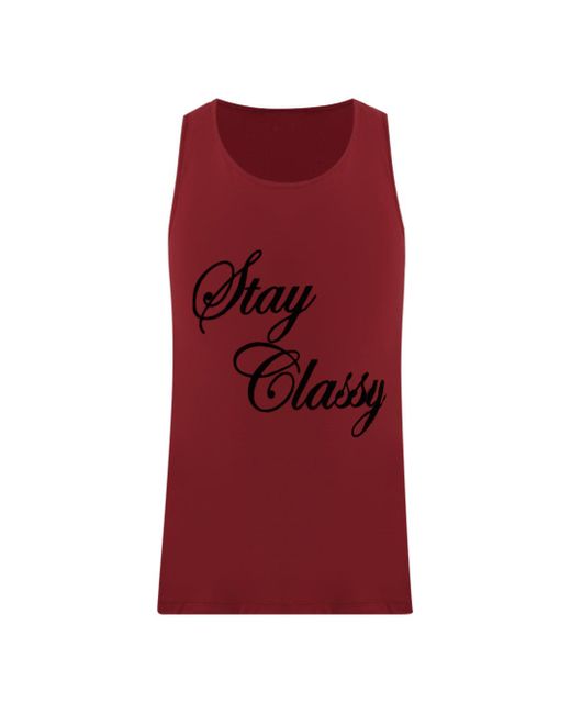 Dead Legacy Red Stay Classy T-Shirt for men