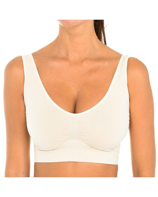 Intimidea White Bodyeffect Push-Up Effect Bra 110577