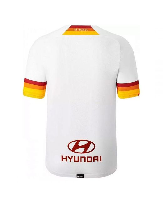 New Balance White As Roma Jersey Top for men