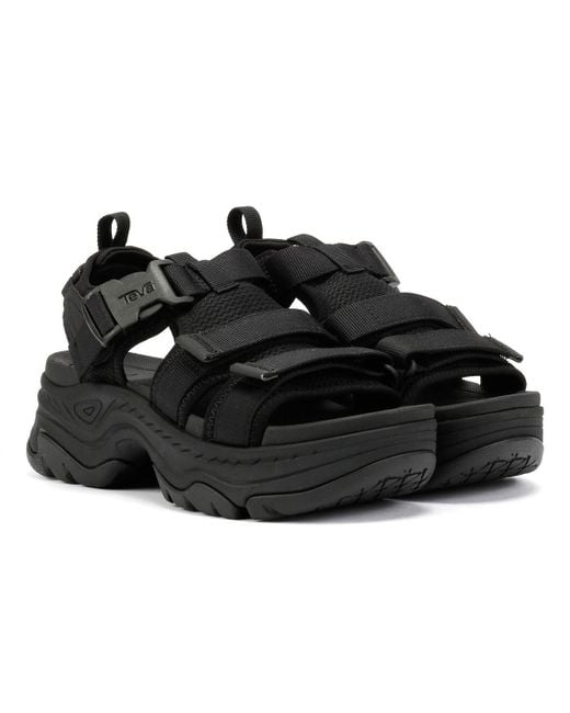Teva Black Hurricane Ampsole Gaila Sandals