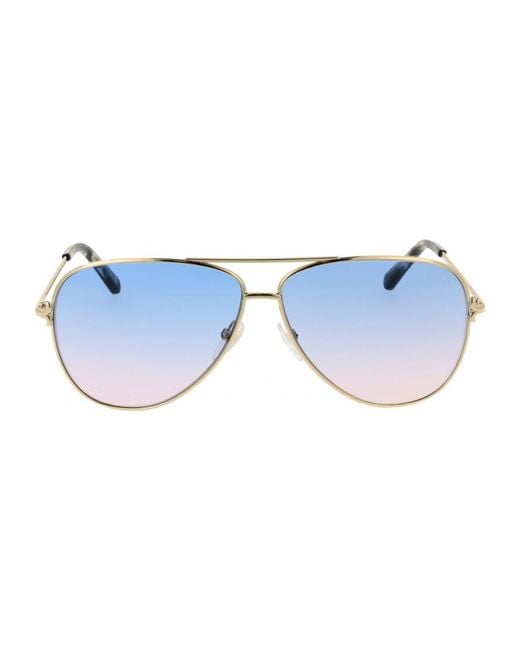 Emilio Pucci Blue Ep0229 6032W 60 32W Sunglasses