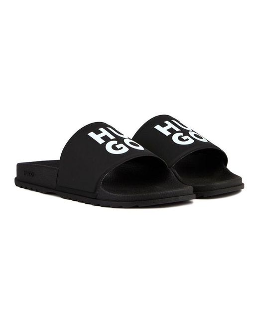 HUGO Black Match Sandals