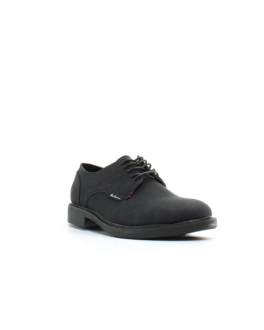 Ben Sherman Black Pat 2 Shoes Leather for men