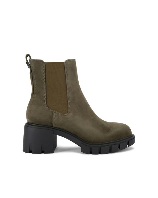 Carvela Kurt Geiger Green Suede Ignite Chelsea Boots