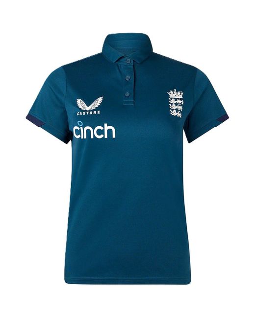 Castore Blue Ecb Trngpolo Ld99