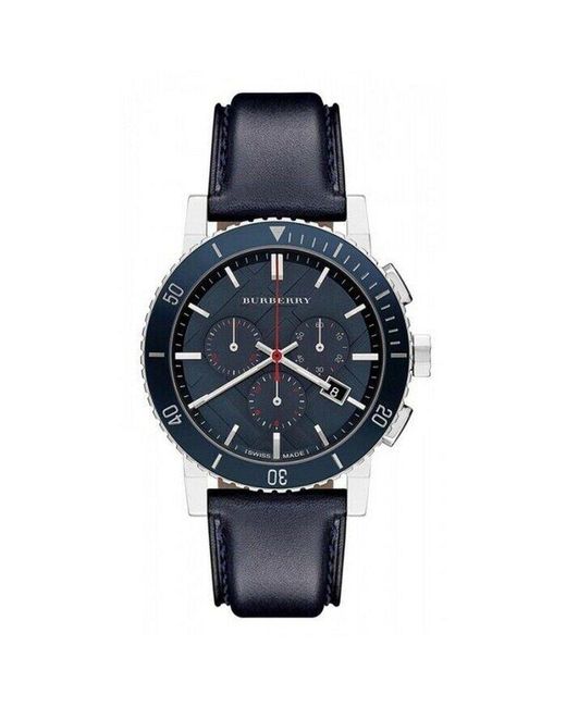 Burberry Blue The City Bu9383 Dial And Bezel Stainless Steel Watch for men