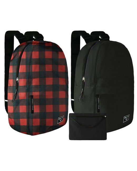 Kendall + Kylie Black 2-Pack Washable/ Backpack