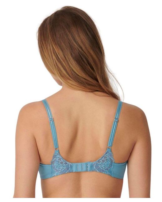 Triumph Blue Wild Peony Florale Underwired Bra