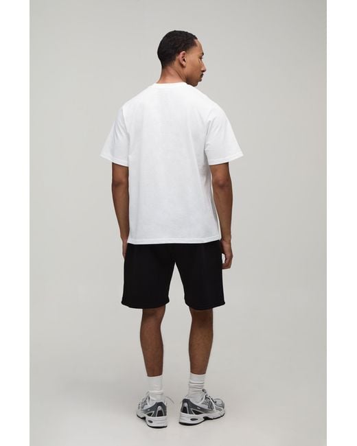 BoohooMAN Black Regular Fit 2 Pack Basic Crew Neck T-Shirts for men