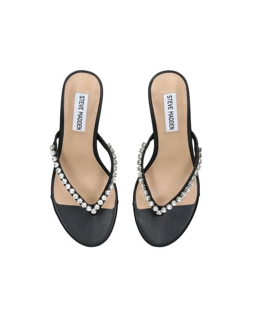 Steve Madden Black Slater Sandals