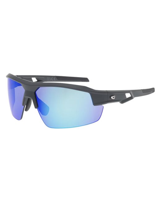 G.O.D Eyewear Blue Frigg Uv400 Running Sunglasses With Mirror Quick-Change Polycarbonate Lenses