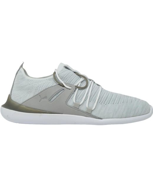 PUMA Gray X Ferrari Sf Evo Cat Sock Lace Ls Trainers for men