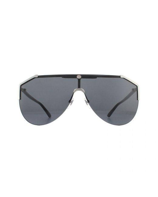 Gucci Gray Sunglasses Gg0584S 001 Ruthenium And for men