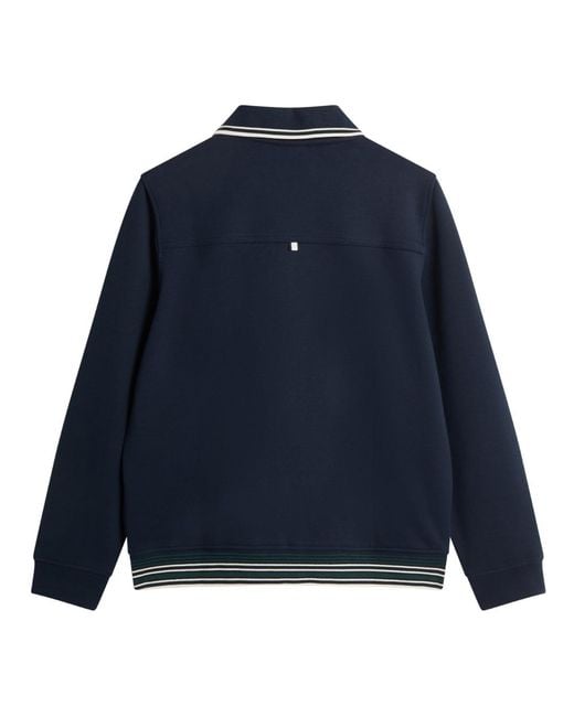 Ted Baker Blue Mall Concealed Placket Jacket for men