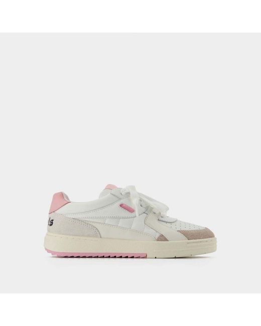 Palm Angels Palm University Sneakers in het White
